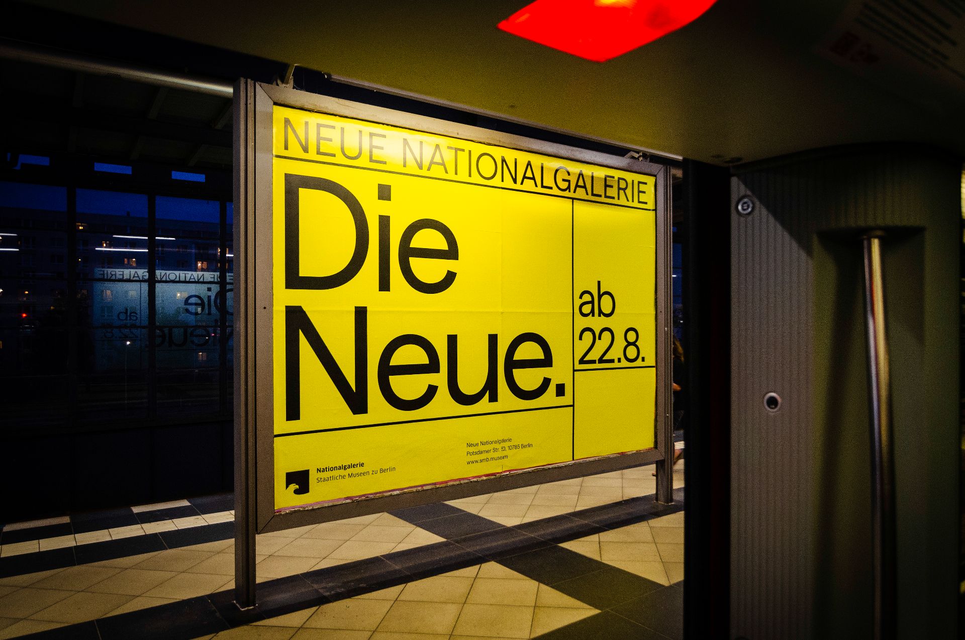 Eröffnungskampagne der Neuen Nationalgalerie Berlin ()