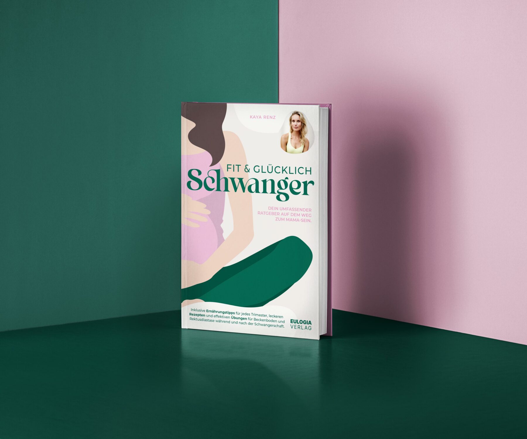 Fit & Glücklich Schwanger – Buchcover ()