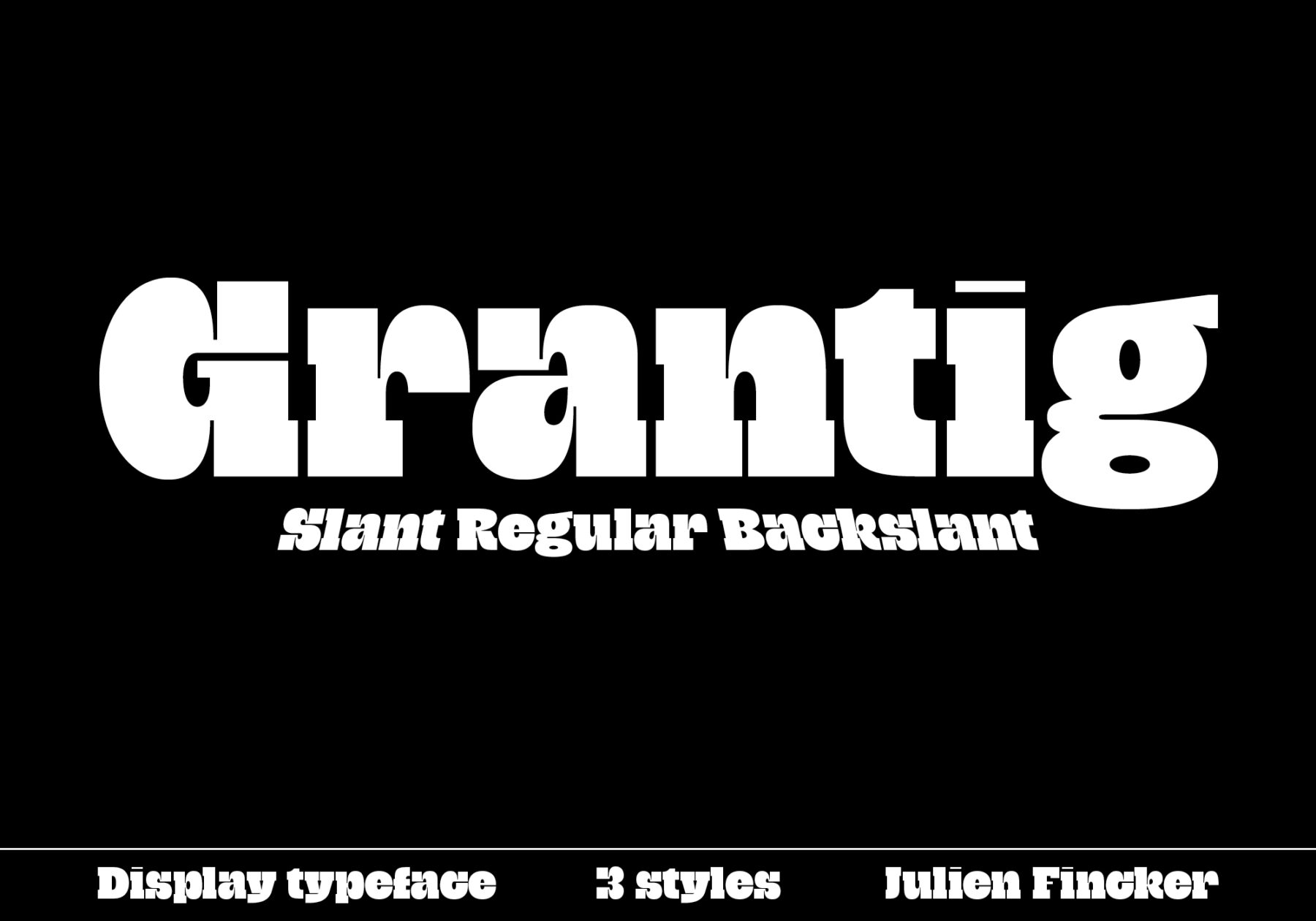 Grantig Typeface ()