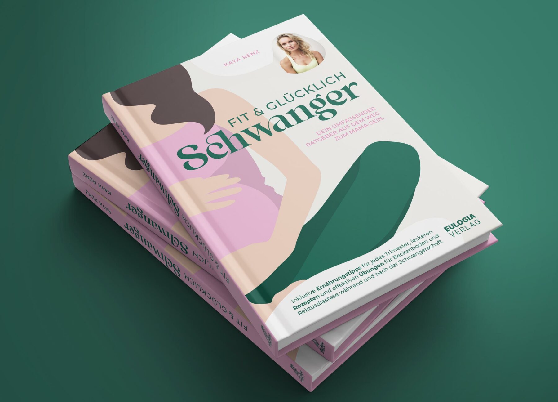 Fit & Glücklich Schwanger – Buchcover (1)