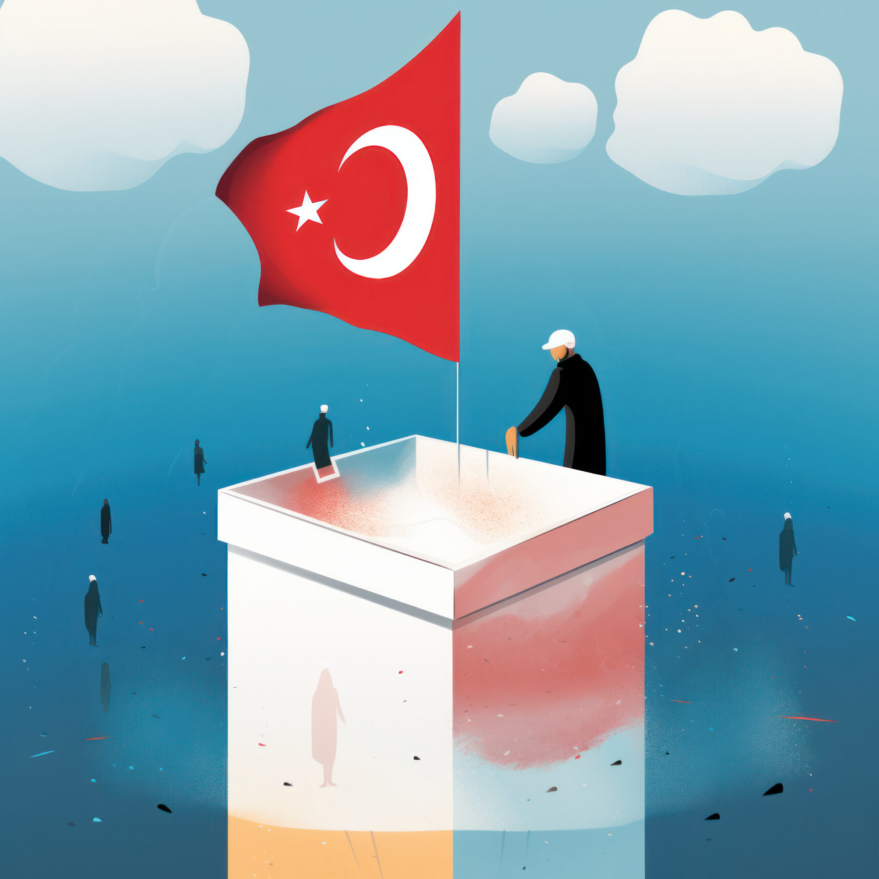 Illustration Wahlen in der Türkei