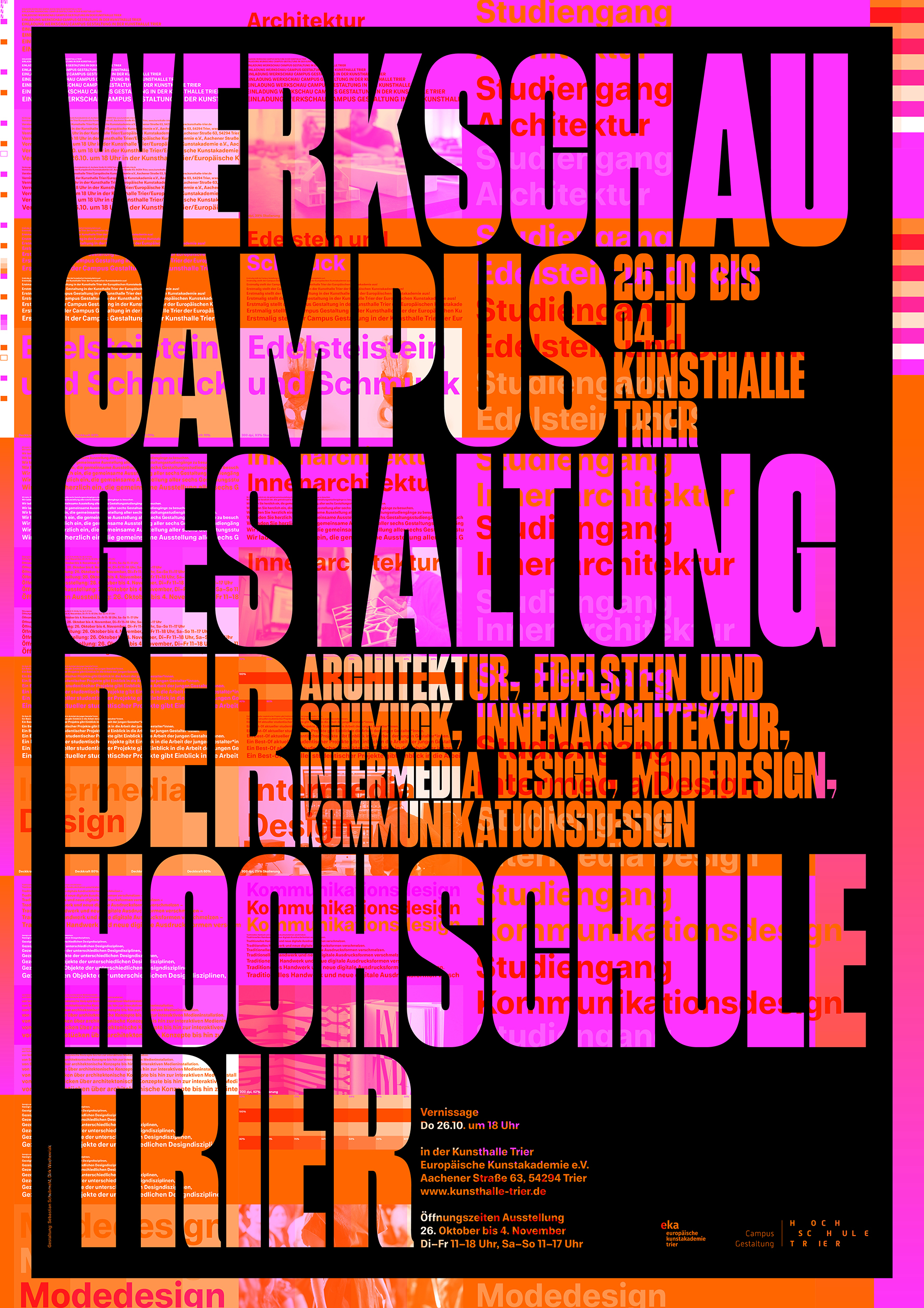 Werkschau Campus Gestaltung der Hochschule Trier (2)