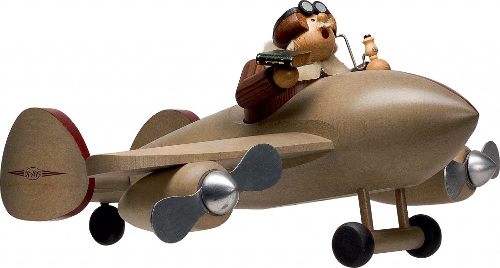 Raeuchermaennchen Flugzeug